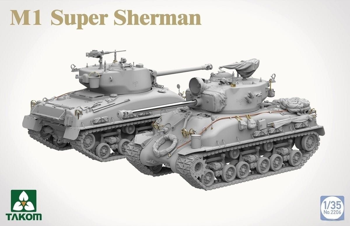 Zdjęcie dodatkowe produktu M1 Super Sherman 1:35 Takom 2206