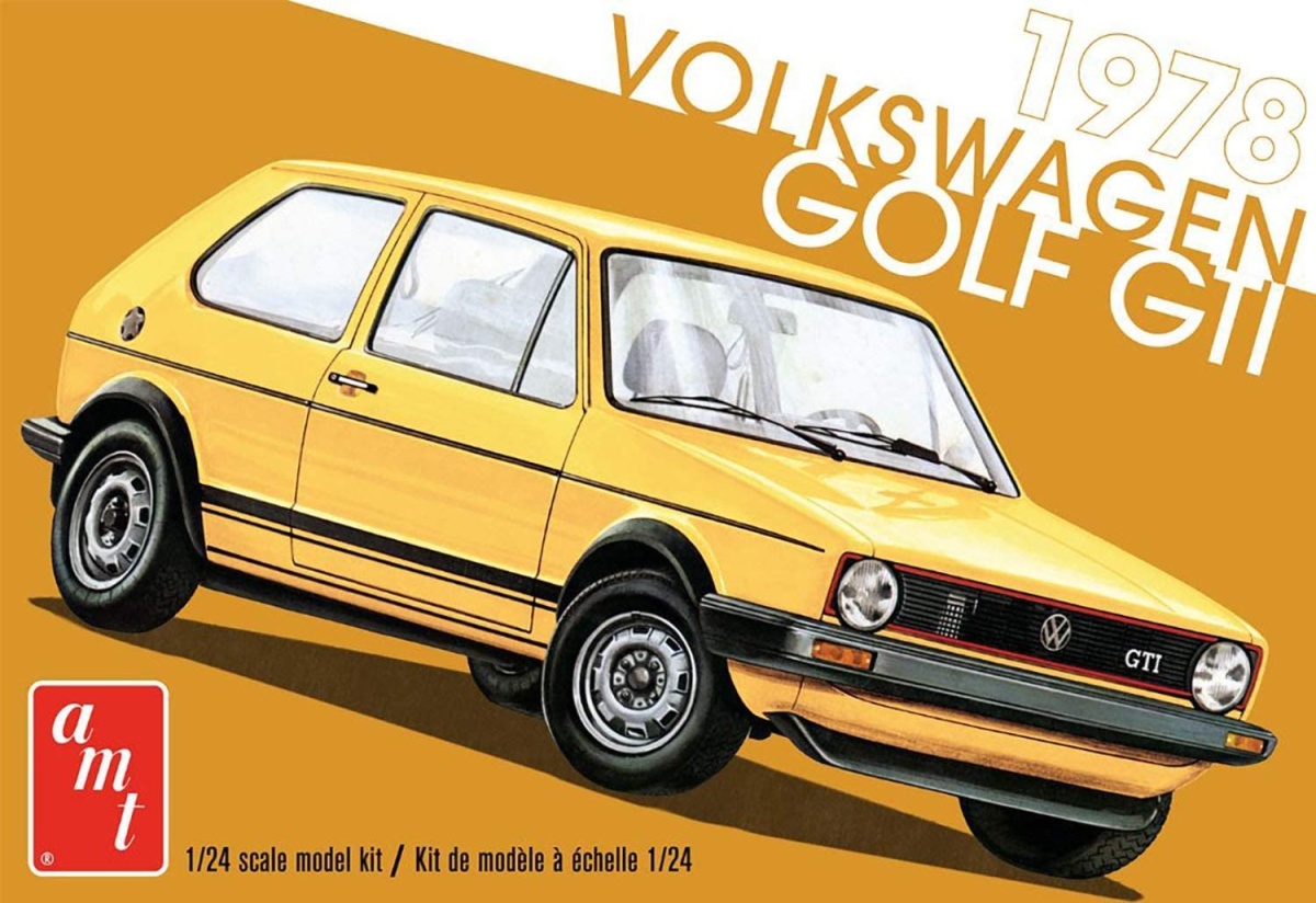 Zdjęcie główne produktu Volkswagen Golf GTI (1978) 1:24 AMT 1213
