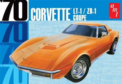 Zdjęcie główne produktu Chevy Corvette Coupe (1970) 1:25 AMT 1097