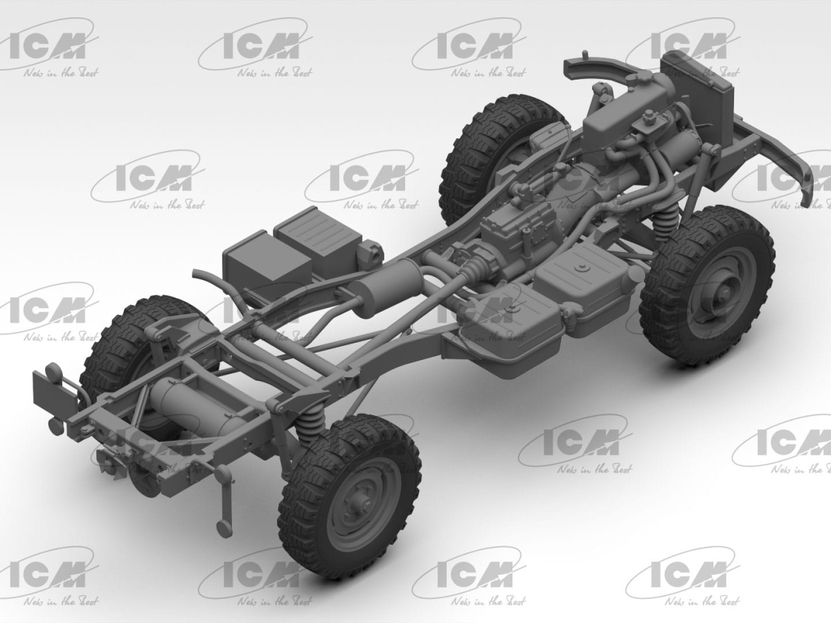 Zdjęcie dodatkowe produktu Unimog S 404 1:35 ICM 35135