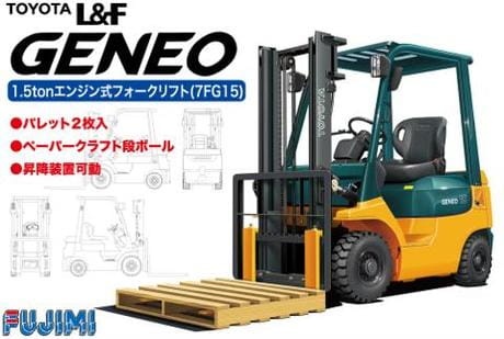 Toyota L&F Geneo forklift 1:32 Fujimi 011684