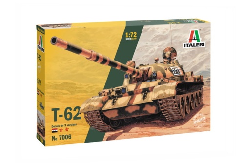 T-62 Soviet Tank 1:72 Italeri 7006