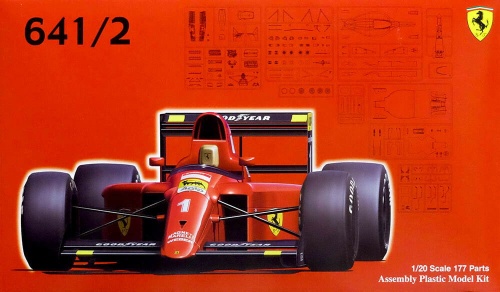 Ferrari 641/2 (Mexican GP/French GP) 1:20 Fujimi 092140