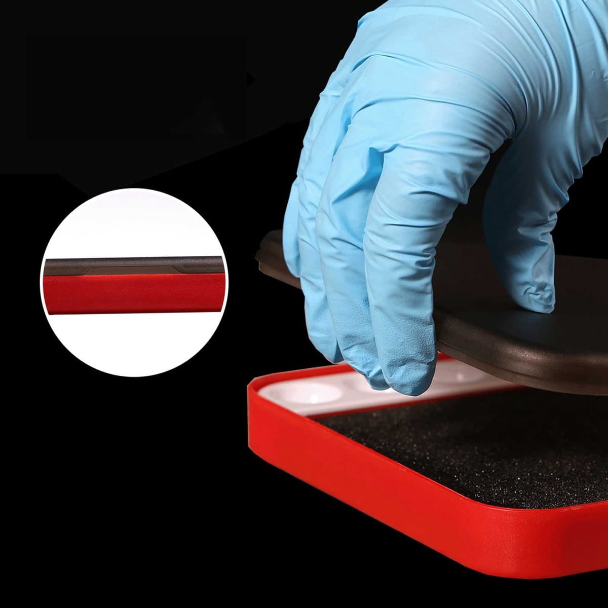 Zdjęcie dodatkowe produktu Mokra paleta do farb akrylowych DSPIAE MP-01 PRO