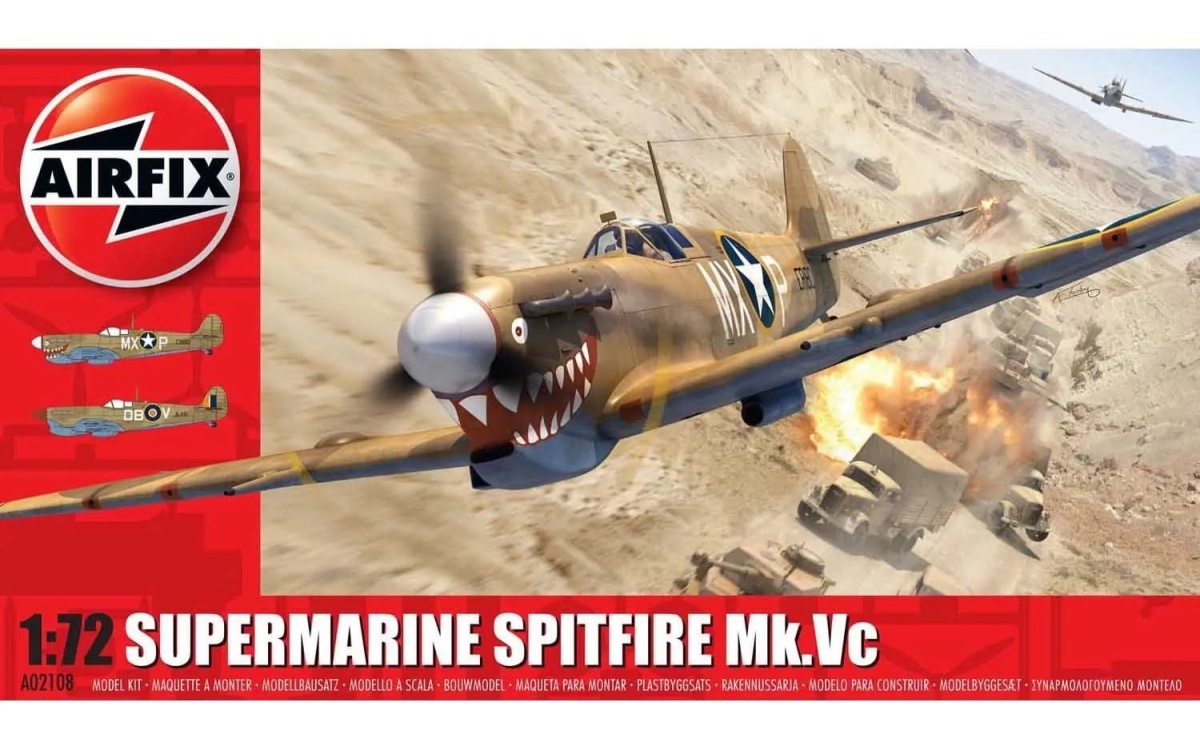 Zdjęcie główne produktu Supermarine Spitfire Mk.Vc 1:72 Airfix A02108