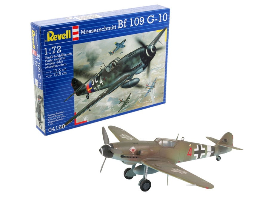 Zdjęcie główne produktu Messerschmitt Bf 109 G-10 1:72 Revell 04160