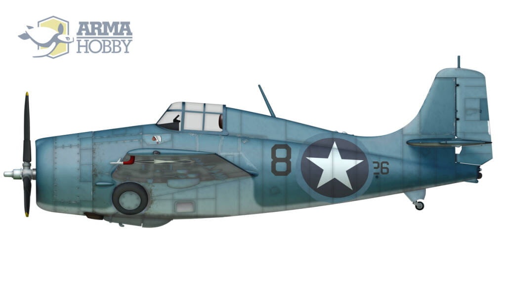 Zdjęcie dodatkowe produktu F4F-4 Wildcat Expert Set 1:72 Arma Hobby 70047