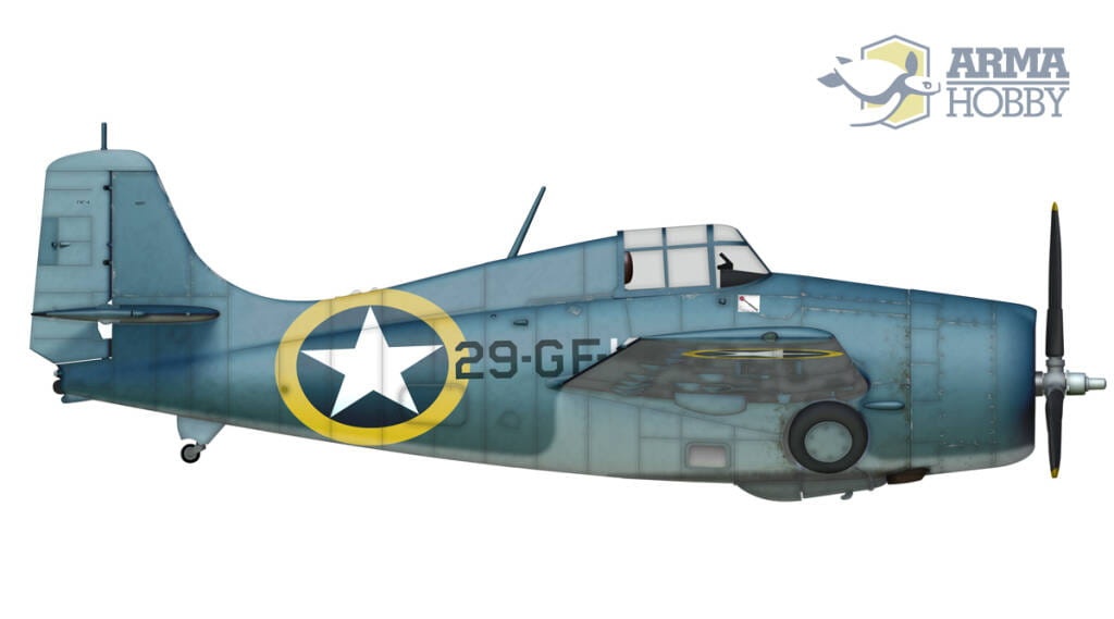 Zdjęcie dodatkowe produktu F4F-4 Wildcat Expert Set 1:72 Arma Hobby 70047