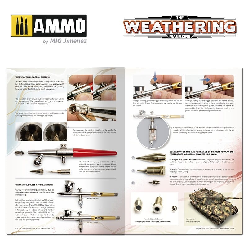 Zdjęcie dodatkowe produktu Aerograf 1.0 - The Weathering Magazine 36 (PL)