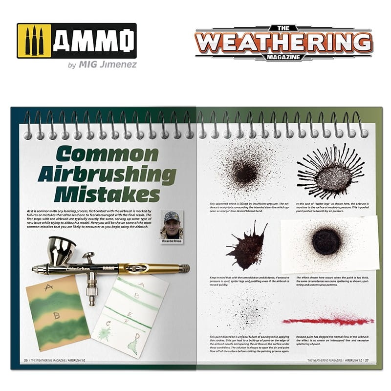 Zdjęcie dodatkowe produktu Aerograf 1.0 - The Weathering Magazine 36 (PL)