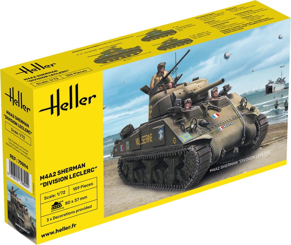 Zdjęcie dodatkowe produktu M4A2 Sherman 1:72 Heller 79894