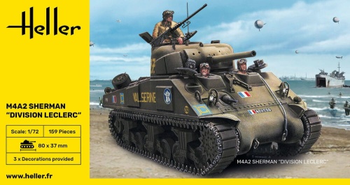 M4A2 Sherman 1:72 Heller 79894