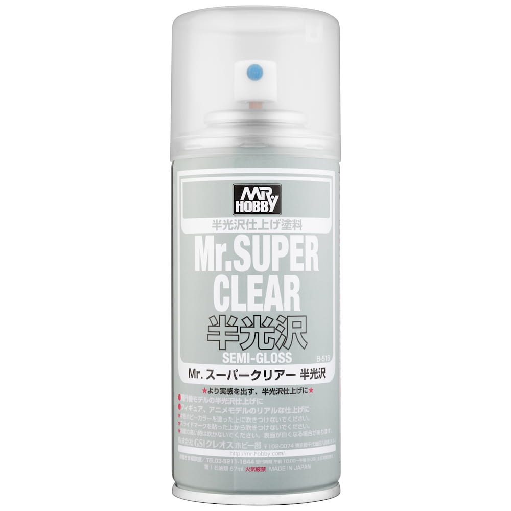 Zdjęcie główne produktu Mr. Hobby B-516 Mr.Super Clear Semi-Gloss 170ml B516