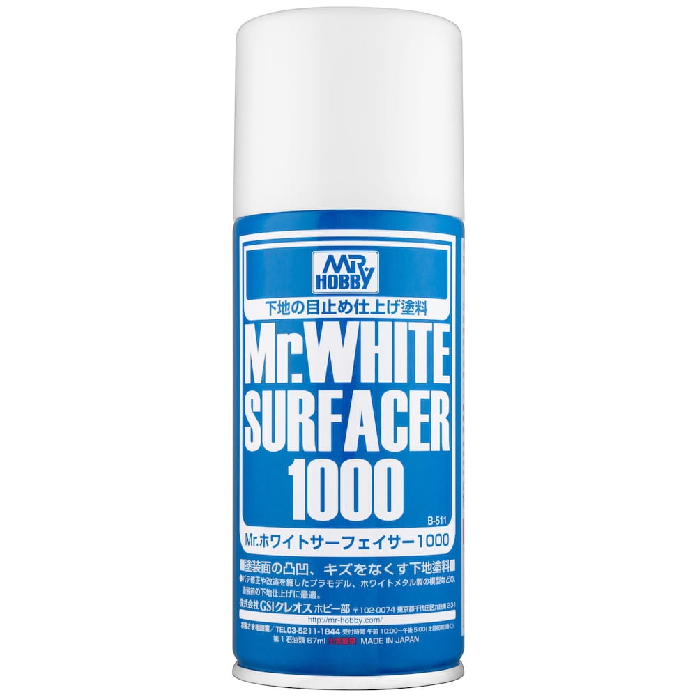 Zdjęcie główne produktu Mr. Hobby B-511 Mr.White Surfacer 1000 170ml B511