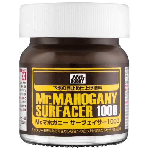Mr. Hobby SF-290 Mr.Mahogany Surfacer 1000 40ml SF290