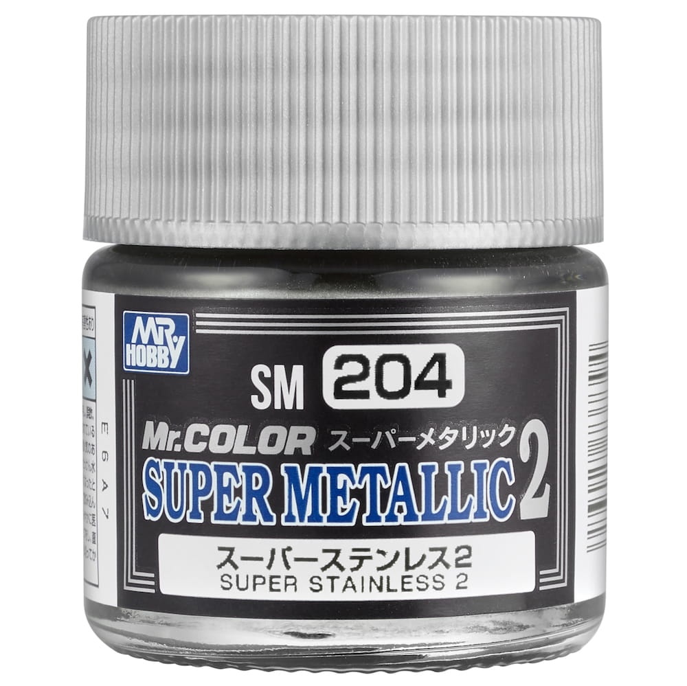 Zdjęcie główne produktu Mr. Hobby SM-204 Super Stainless 2 Super Metallic 2 SM204