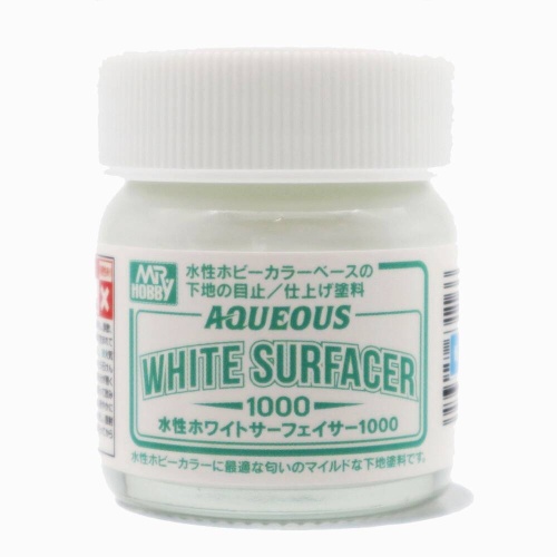 Mr. Hobby HSF-02 Aqueous White Surfacer 1000 white primer