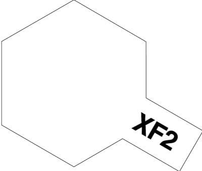 Zdjęcie główne produktu Tamiya 80302 XF-2 Flat White Enamel farba 10ml XF2