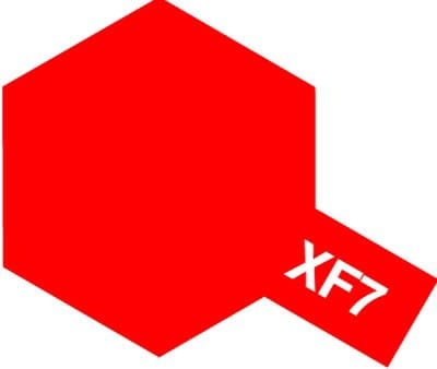 Tamiya 80307 XF-7 Flat Red Enamel paint 10ml XF7