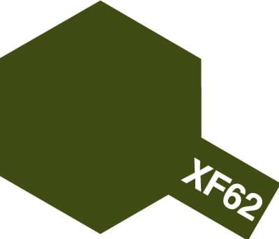 Tamiya 80362 XF-62 Olive Drab Enamel paint 10ml XF62