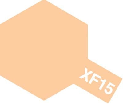 Tamiya 80315 XF-15 Flat Flesh Enamel paint 10ml XF15