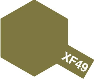 Tamiya 80349 XF-49 Khaki Enamel paint 10ml XF49