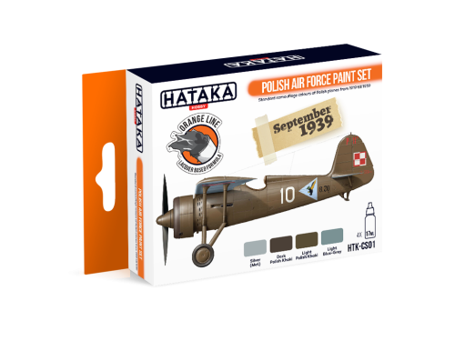 Polish Air Force paint set (4pcs) Hataka CS01