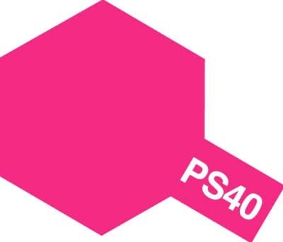 Zdjęcie główne produktu Tamiya 86040 PS-40 Translucent Pink 100ml spray PS40