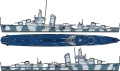 Zdjęcie dodatkowe produktu DD412 Hammann US Navy Destroyer 1:700 Tamiya 31911