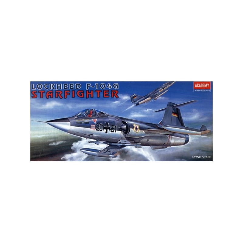 Zdjęcie główne produktu Lockheed F-104G Starfighter 1:72 Academy 12443