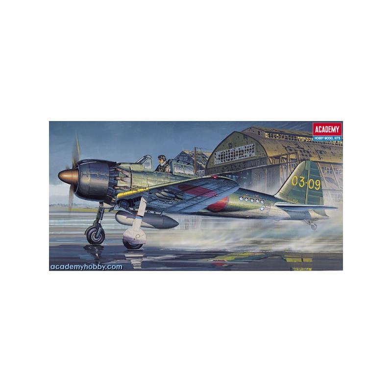 Zdjęcie główne produktu Mitsubishi A6M5c Zero Fighter type 52c 1:72 Academy 12493