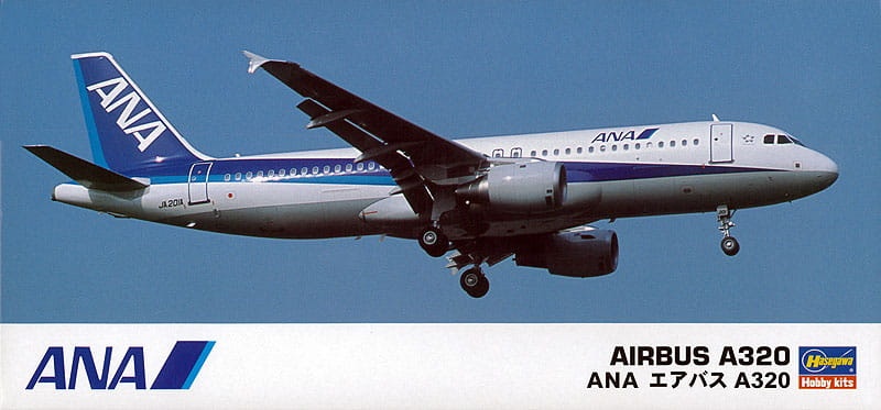 Zdjęcie dodatkowe produktu Airbus A320 (ANA) 1:200 Hasegawa 10732