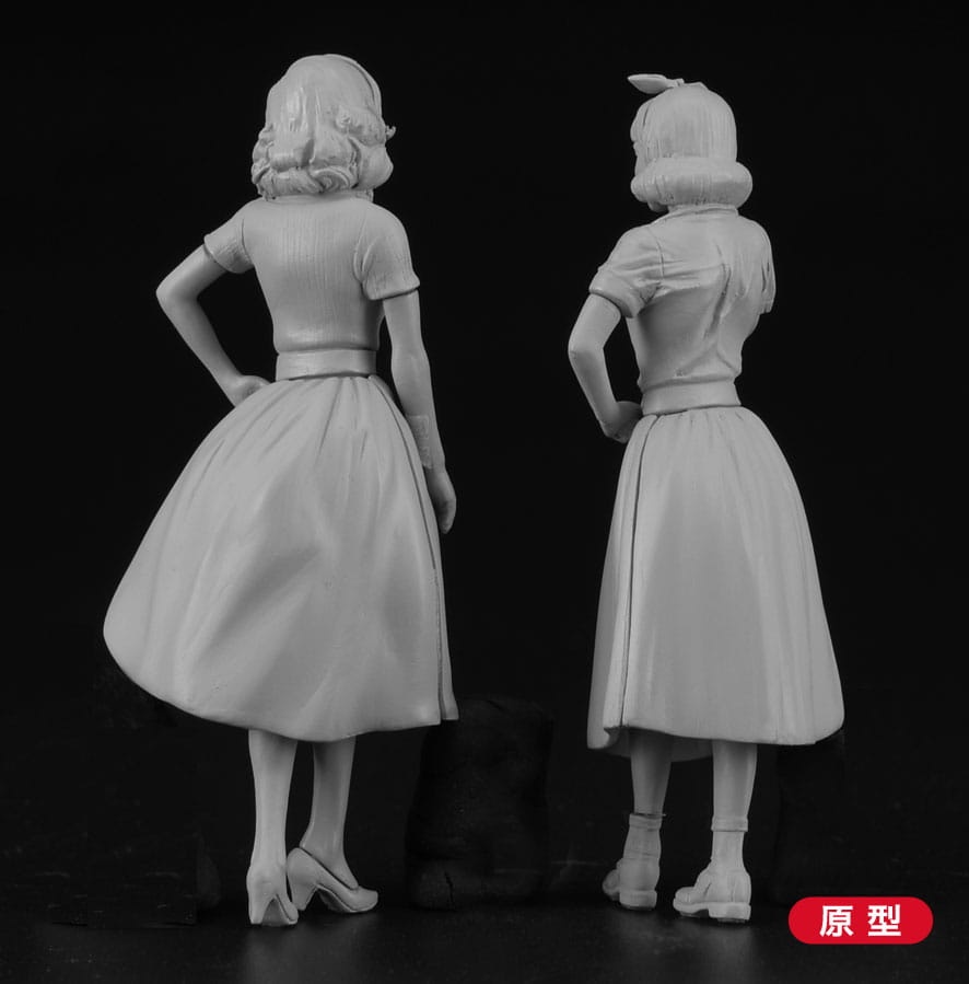 Zdjęcie dodatkowe produktu Figurki 50's American Girls Figure 1:24 Hasegawa FC10