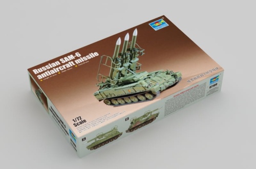 SAM-6 (Russian antiaircraft missile) 1:72 Trumpeter 07109