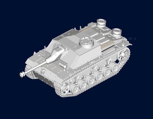 Zdjęcie dodatkowe produktu Sturmgeschutz III (StuG III) Ausf. G 1:72 Trumpeter 07260