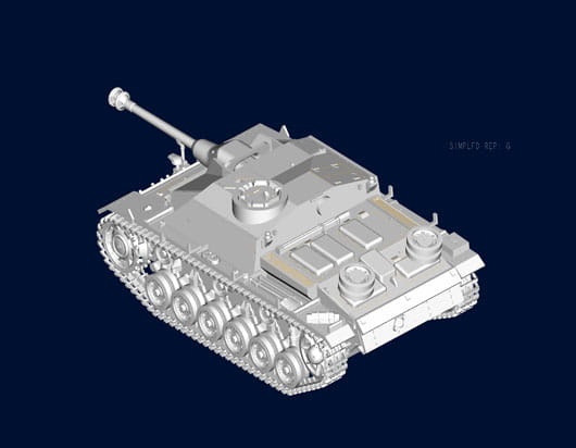 Zdjęcie dodatkowe produktu Sturmgeschutz III (StuG III) Ausf. G 1:72 Trumpeter 07260
