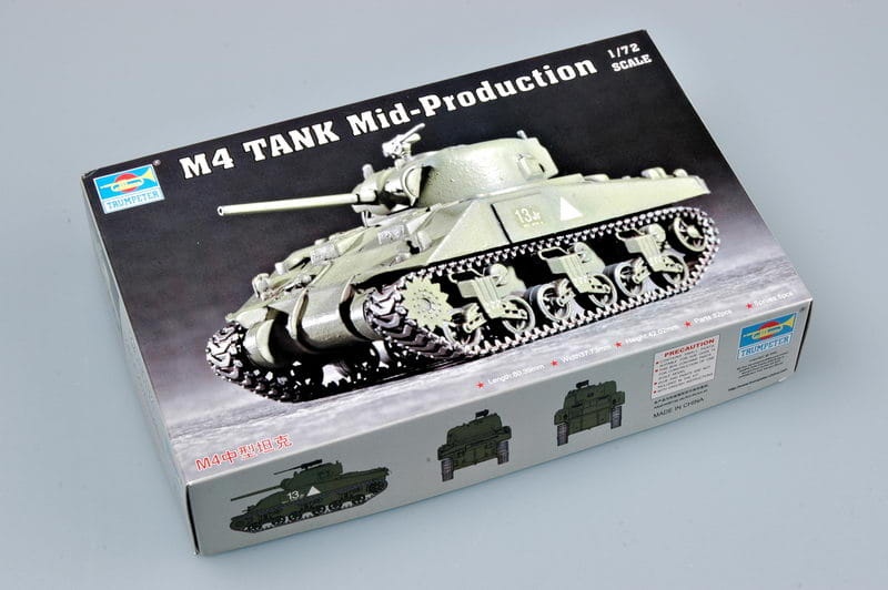 Zdjęcie dodatkowe produktu M4 Sherman (Mid-Production) 1:72 Trumpeter 07223