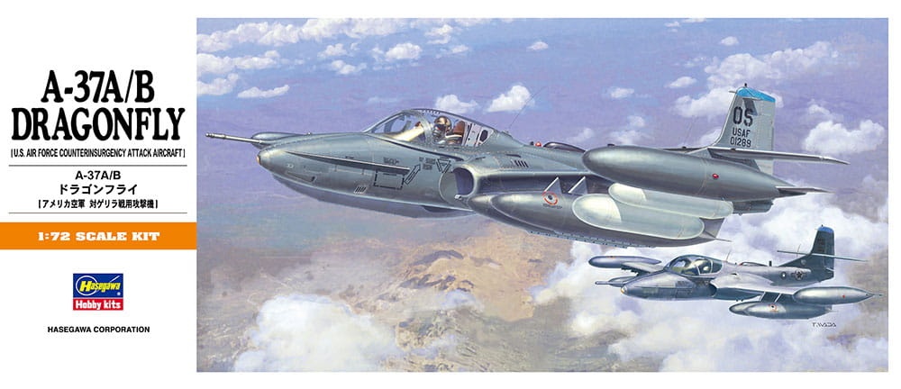 Zdjęcie dodatkowe produktu A-37A/B Dragonfly 1:72 Hasegawa A12