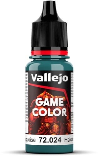 Vallejo 72024 Turquoise Game Color Paint