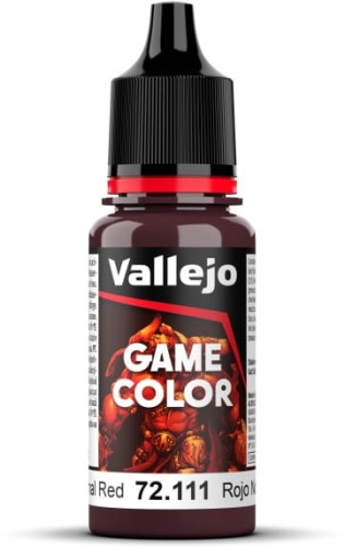 Vallejo 72111 Nocturnal Red Game Color Paint