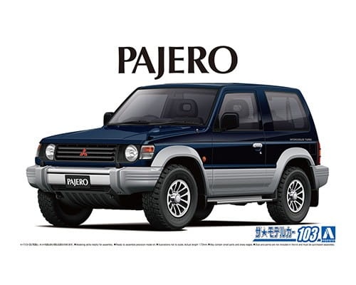 Zdjęcie główne produktu Mitsubishi Pajero (V24WG XR-II) 1:24 Aoshima 056974