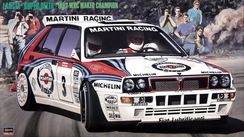 Lancia `Super Delta` (1992 WRC Champion) 1:24 Hasegawa CR15
