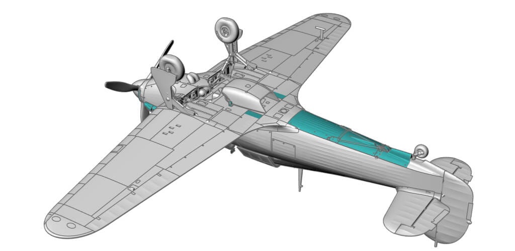 Zdjęcie dodatkowe produktu Sea Hurricane Mk IB 1:72 Arma Hobby 70061