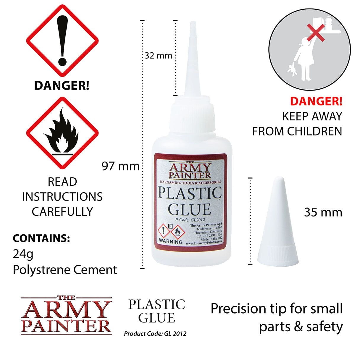 Zdjęcie dodatkowe produktu Klej do plastiku The Army Painter Plastic Glue