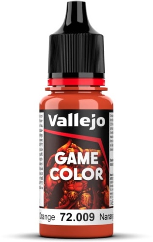 Vallejo 72009 Hot Orange Game Color Paint