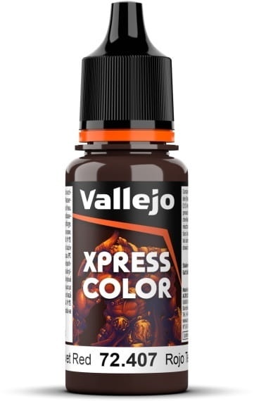 Zdjęcie główne produktu Vallejo 72407 Velvet Red Xpress Color