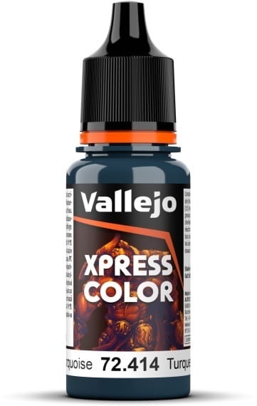Zdjęcie główne produktu Vallejo 72414 Caribbean Turquoise Xpress Color