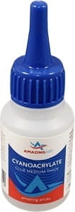 Cyanoacrylate (CA) glue 20g, medium (Amazing Art)