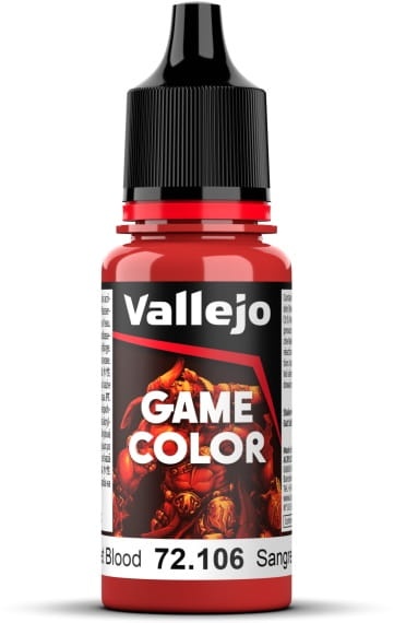 Zdjęcie główne produktu Vallejo 72106 Scarlet Blood Game Color Farba
