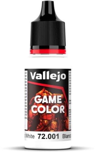 Vallejo 72001 Dead White Game Color Paint